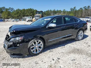 2020 Chevrolet Impala Premier with VIN 1G1105S38LU112737, listed as a Copart auction lot 47835855 with 88,747 mi miles and Salvage Title. Bid and sale history available at carsss.com. Image 1.