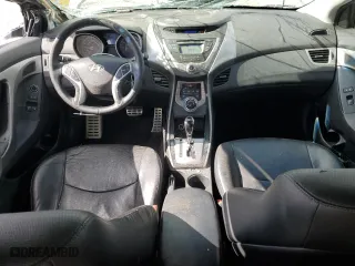 2013 Hyundai Elantra Coupe GS with VIN KMHDH6AE6DU001221, listed as a Copart auction lot 41312444 with 84,938 mi miles and Salvage Title. Bid and sale history available at carsss.com. Image 8.