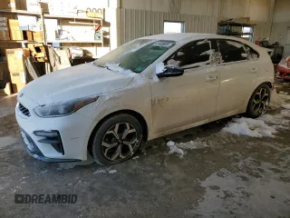 2021 Kia Forte LXS with VIN 3KPF24AD8ME317759, listed as a Copart auction lot 41432925 with 124,783 mi miles and Salvage title. Bid and sale history available at DreamBid. Image 1.