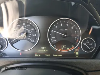 2015 BMW 3 Series 328i xDrive with VIN WBA3B3C50FF548227, listed as a Copart auction lot 48989675 with 80,410 mi miles and Salvage Title. Bid and sale history available at carsss.com. Image 9.