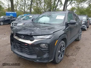 2021 Chevrolet TrailBlazer RS with VIN KL79MTSL5MB054485, listed as a IAAI auction lot 40452363 with 88,432 mi miles. Bid and sale history available at carsss.com. Image 17.