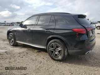 2023 Mercedes-Benz GLC with VIN W1NKM4GB9PU025907, listed as a Copart auction lot 45935185 with 0 mi miles and Salvage Title. Bid and sale history available at carsss.com. Image 2.