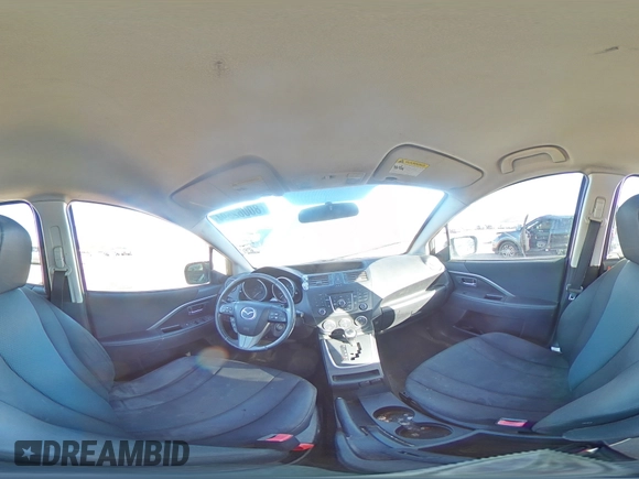 2014 Mazda 5 Touring with VIN JM1CW2CL0E0169665, listed as a Copart auction lot 80062594 with Not Provided miles and Salvage Title. Bid and sale history available at carsss.com. Image 15.