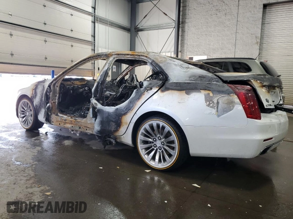 2015 Cadillac CTS Luxury AWD with VIN 1G6AX5SX2F0143051, listed as a Copart auction lot 54432315 with Not provided miles and Salvage title. Bid and sale history available at DreamBid. Image 2.