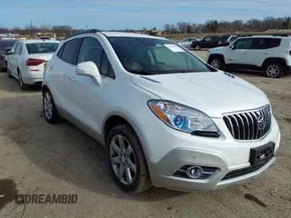 2016 Buick Encore Premium with VIN KL4CJDSB3GB607132, listed as a IAAI auction lot 41526249 with 50,617 mi miles. Bid and sale history available at carsss.com. Image 1.