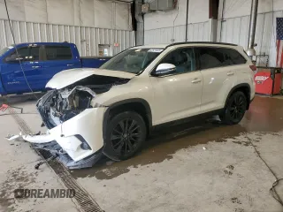 2019 Toyota Highlander SE with VIN 5TDJZRFH0KS625378, listed as a Copart auction lot 62521445 with 169,643 mi miles and Non repairable. Bid and sale history available at DreamBid. Image 1.
