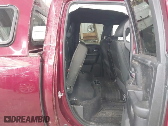 2021 Ram 1500 Classic Warlock with VIN 1C6RR7GT1MS506329, listed as a IAAI auction lot 41290485 with 56,819 mi miles. Bid and sale history available at carsss.com. Image 8.