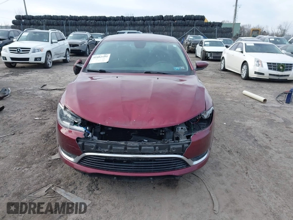 2015 Chrysler 200 Limited with VIN 1C3CCCAB5FN724790, listed as a IAAI auction lot 41602194 with 93,708 mi miles. Bid and sale history available at carsss.com. Image 13.