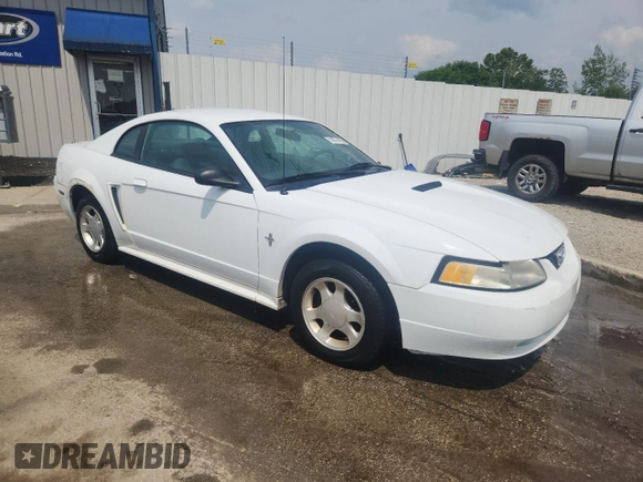 2000 Ford Mustang with VIN 1FAFP404XYF130074, listed as a Copart auction lot 60874945 with 233,035 mi miles and Non repairable. Bid and sale history available at DreamBid. Image 4.