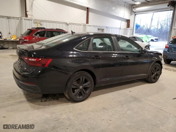 2023 Volkswagen Jetta SE with VIN 3VW7M7BU4PM032143, listed as a Copart auction lot 84906234 with 21,051 mi miles and Salvage Title. Bid and sale history available at carsss.com. Image 3.