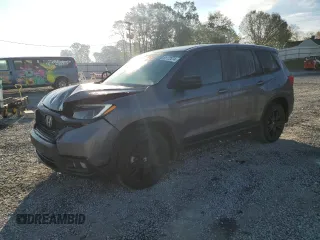 2021 Honda Passport Sport with VIN 5FNYF7H20MB014682, listed as a Copart auction lot 81172074 with 36,420 mi miles and Salvage Title. Bid and sale history available at DreamBid. Image 1.