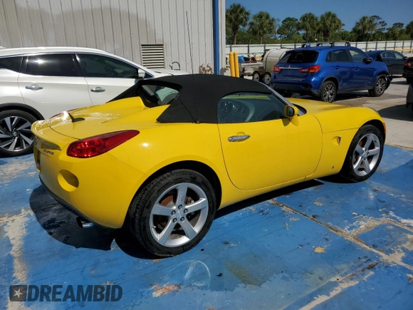 2008 Pontiac Solstice z VIN 1G2MB35B18Y112038, wystawiony jako Copart lot #45342785 z przebiegiem 66 063 mil mil oraz Szkody całkowita. Historia ofert i sprzedaży dostępna na DreamBid. Obrazek 3.