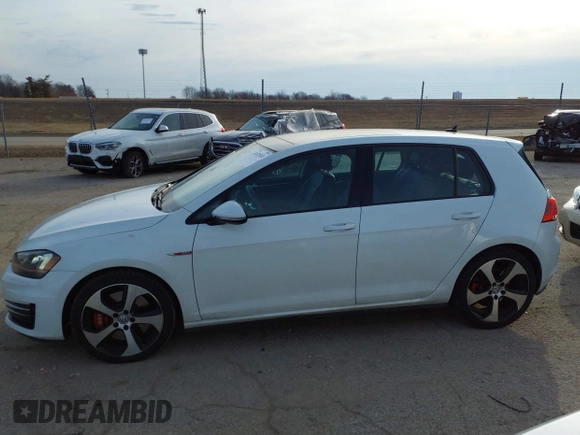 2017 Volkswagen Golf GTI S with VIN 3VW547AU4HM035425, listed as a IAAI auction lot 41529243 with 139,404 mi miles. Bid and sale history available at carsss.com. Image 14.