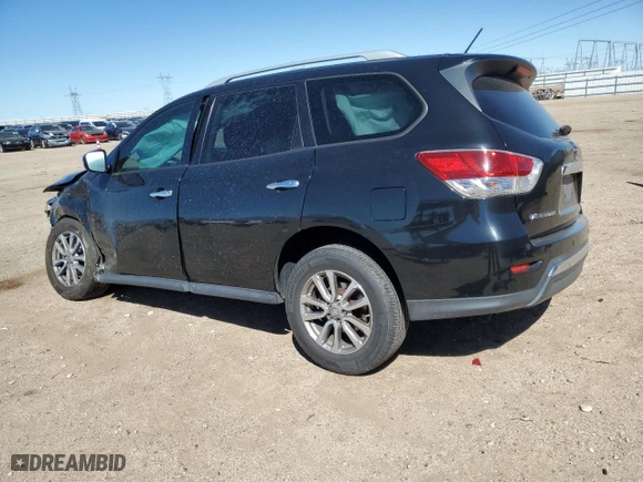 2016 Nissan Pathfinder S with VIN 5N1AR2MN4GC632192, listed as a Copart auction lot 50355325 with 0 mi miles and Salvage Title. Bid and sale history available at carsss.com. Image 2.