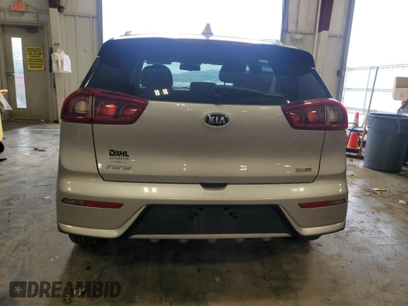 2019 Kia Niro EX with VIN KNDCC3LC4K5223661, listed as a Copart auction lot 52623415 with 110,075 mi miles and Salvage Title. Bid and sale history available at carsss.com. Image 6.
