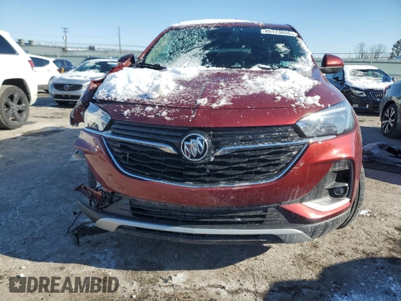 2023 Buick Encore GX Preferred with VIN KL4MMCSL7PB016588, listed as a Copart auction lot 89173855 with 32,119 mi miles and Salvage title. Bid and sale history available at DreamBid. Image 5.