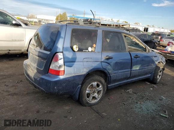 2007 Subaru Forester X with VIN JF1SG63637G722478, listed as a Copart auction lot 43606445 with 218,647 mi miles and Salvage Title. Bid and sale history available at carsss.com. Image 3.
