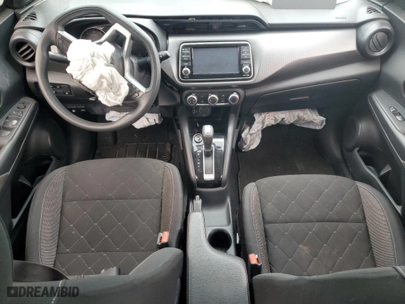 2020 Nissan Kicks S with VIN 3N1CP5BV5LL505363, listed as a Copart auction lot 49549155 with 0 mi miles and Salvage Title. Bid and sale history available at carsss.com. Image 8.