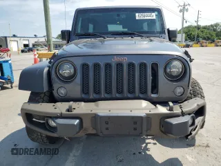 2016 Jeep Wrangler Unlimited Sahara with VIN 1C4BJWEG6GL212733, listed as a Copart auction lot 62664445 with 114,004 mi miles and Salvage title. Bid and sale history available at DreamBid. Image 5.