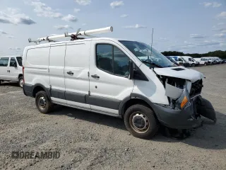 2017 Ford Transit with VIN 1FTYR1ZM9HKA70259, listed as a Copart auction lot 44655875 with 213,860 mi miles and Salvage Title. Bid and sale history available at DreamBid. Image 4.
