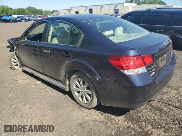 2012 Subaru Legacy 2.5i with VIN 4S3BMBA62C3030776, listed as a Copart auction lot 59345195 with 136,923 mi miles and Salvage title. Bid and sale history available at DreamBid. Image 2.