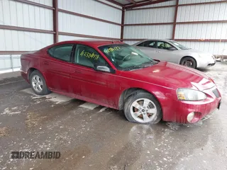 2005 Pontiac Grand Prix with VIN 2G2WP522951243923, listed as a IAAI auction lot 42384137 with 230,024 mi miles and . Bid and sale history available at DreamBid. Image 1.