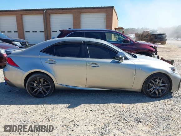 2017 Lexus IS with VIN JTHBA1D27H5049152, listed as a IAAI auction lot 41859592 with 118,567 mi miles. Bid and sale history available at carsss.com. Image 13.