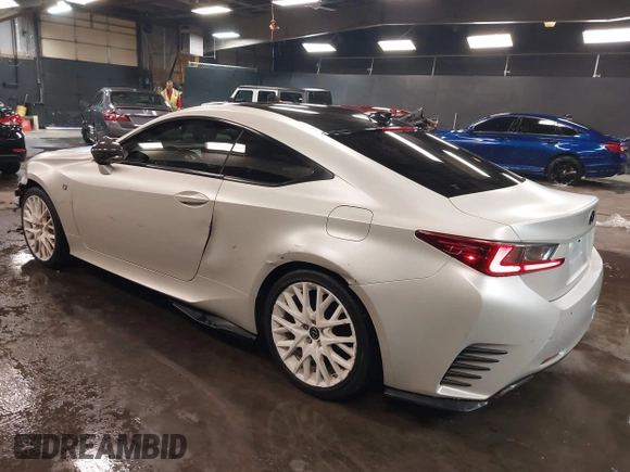 2016 Lexus RC 300 with VIN JTHSM5BC6G5000114, listed as a IAAI auction lot 41608559 with 156,692 mi miles. Bid and sale history available at carsss.com. Image 3.