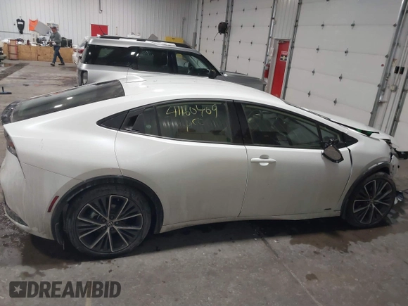 2024 Toyota Prius LE with VIN JTDADABUXR3017902, listed as a IAAI auction lot 41160409 with 4,387 mi miles. Bid and sale history available at carsss.com. Image 13.