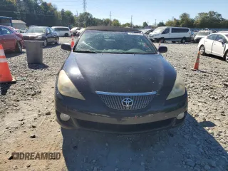 2005 Toyota Solara SE with VIN 4T1FA38P35U040613, listed as a Copart auction lot 75660374 with 186,996 mi miles and Salvage Title. Bid and sale history available at DreamBid. Image 5.