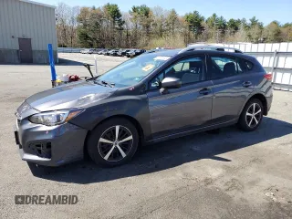 2019 Subaru Impreza Premium with VIN 4S3GTAD68K3755344, listed as a Copart auction lot 54671565 with 181,836 mi miles and Salvage title. Bid and sale history available at DreamBid. Image 1.