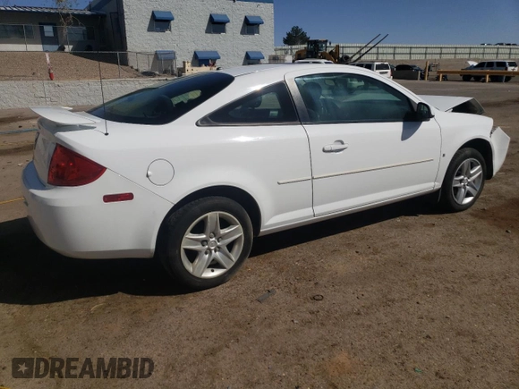 2008 Pontiac G5 z VIN 1G2AL18F887161150, wystawiony jako Copart lot #52051105 z przebiegiem 132 563 mil mil oraz Szkoda całkowita • Salvage title. Historia ofert i sprzedaży dostępna na DreamBid. Obrazek 3.