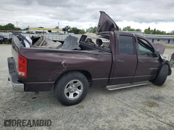 2004 Dodge 1500 SLT with VIN 1D7HA18N34S586408, listed as a Copart auction lot 53653925 with Not Provided miles and Non Repairable. Bid and sale history available at DreamBid. Image 3.