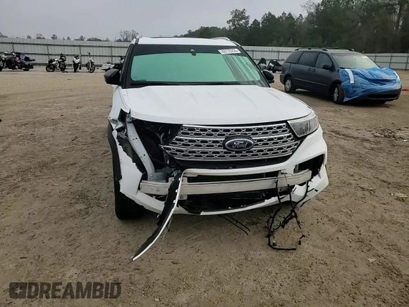 2021 Ford Explorer Limited with VIN 1FMSK8FHXMGA25091, listed as a Copart auction lot 43175235 with 40,481 mi miles and Salvage Title. Bid and sale history available at carsss.com. Image 11.