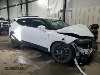 2022 Chevrolet Blazer LT с VIN 3GNKBJRS3NS200178, выставлен на аукционе Copart как лот 46787645 с пробегом 33 083 миль миль и Списание • Salvage title. История ставок и продаж доступна на DreamBid. Изображение 4.