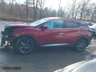 2021 Nissan Murano SV with VIN 5N1AZ2BS1MC132611, listed as a IAAI auction lot 41221841 with 61,956 mi miles. Bid and sale history available at carsss.com. Image 14.