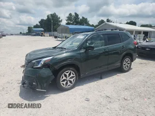 2024 Subaru Forester Premium с VIN JF2SKADC1RH505574, выставлен на аукционе Copart как лот 59486775 с пробегом 22 310 миль миль и Списание • Salvage title. История ставок и продаж доступна на DreamBid. Изображение 1.