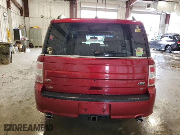 2016 Ford Flex SEL with VIN 2FMHK6C85GBA23277, listed as a Copart auction lot 51213825 with 75,824 mi miles and Non Repairable. Bid and sale history available at carsss.com. Image 6.