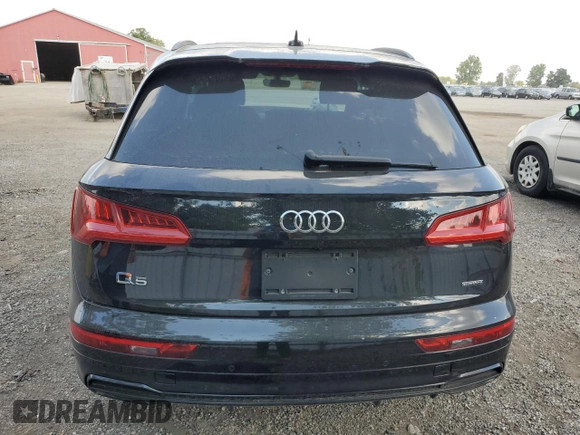 2019 Audi Q5 Prestige with VIN WA1FNAFY8K2134318, listed as a Copart auction lot 72041794 with 79,319 mi miles and Salvage Title. Bid and sale history available at carsss.com. Image 6.