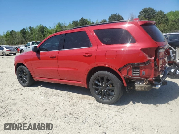 2018 Dodge Durango GT with VIN 1C4RDJDG9JC409204, listed as a Copart auction lot 53118375 with 91,122 mi miles and Salvage Title. Bid and sale history available at DreamBid. Image 2.