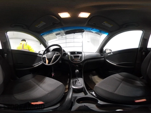2014 Hyundai Accent GS with VIN KMHCT5AE4EU150877, listed as a IAAI auction lot 41989235 with 68,918 mi miles. Bid and sale history available at carsss.com. Image 22.