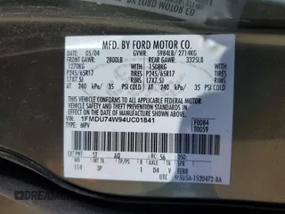 2004 Ford Explorer Eddie Bauer with VIN 1FMDU74W94UC01841, listed as a Copart auction lot 52153275 with 180,730 mi miles and Salvage title. Bid and sale history available at DreamBid. Image 13.
