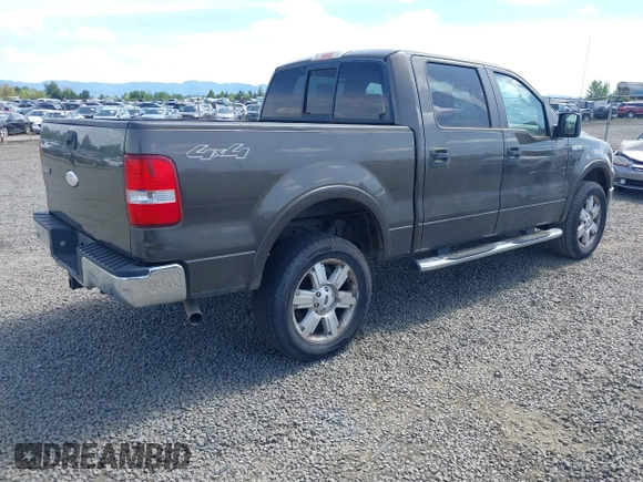 2008 Ford F-150 XLT with VIN 1FTPW14V68FA02921, listed as a IAAI auction lot 42146137 with 248,602 mi miles. Bid and sale history available at carsss.com. Image 4.