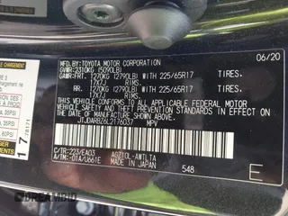 2020 Lexus NX 300 z VIN JTJDARBZ6L2176037, wystawiony jako IAAI lot #41952109 z przebiegiem 40 241 mil mil oraz . Historia ofert i sprzedaży dostępna na DreamBid. Obrazek 9.