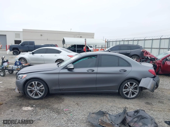 2015 Mercedes-Benz C-Class C 300 with VIN 55SWF4JB9FU056365, listed as a IAAI auction lot 41549063 with 119,106 mi miles. Bid and sale history available at carsss.com. Image 15.