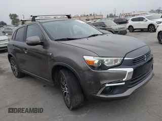 2016 Mitsubishi Outlander Sport 2.4 SE with VIN JA4AP3AW0GZ046433, listed as a IAAI auction lot 40604537 with 118,736 mi miles. Bid and sale history available at carsss.com. Image 1.