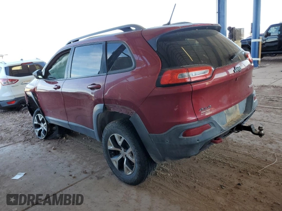 2014 Jeep Cherokee Trailhawk z VIN 1C4PJMBS3EW273505, wystawiony jako Copart lot #53921475 z przebiegiem 164 231 mil mil oraz Szkoda całkowita • Salvage title. Historia ofert i sprzedaży dostępna na DreamBid. Obrazek 2.