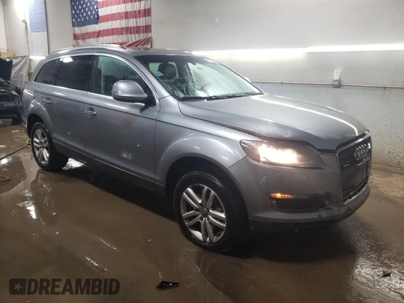 2009 Audi Q7 with VIN WA1AY74L09D013955, listed as a Copart auction lot 86772864 with 122,588 mi miles and Salvage Title. Bid and sale history available at carsss.com. Image 4.