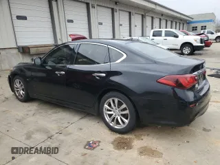 2017 Infiniti Q70 3.7 with VIN JN1BY1AP9HM740558, listed as a Copart auction lot 45380705 with 143,810 mi miles and Salvage title. Bid and sale history available at DreamBid. Image 2.