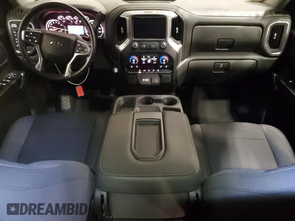 2021 Chevrolet Silverado 1500 RST with VIN 3GCUYEED0MG183503, listed as a Copart auction lot 82758634 with 49,045 mi miles and Clean Title. Bid and sale history available at carsss.com. Image 8.